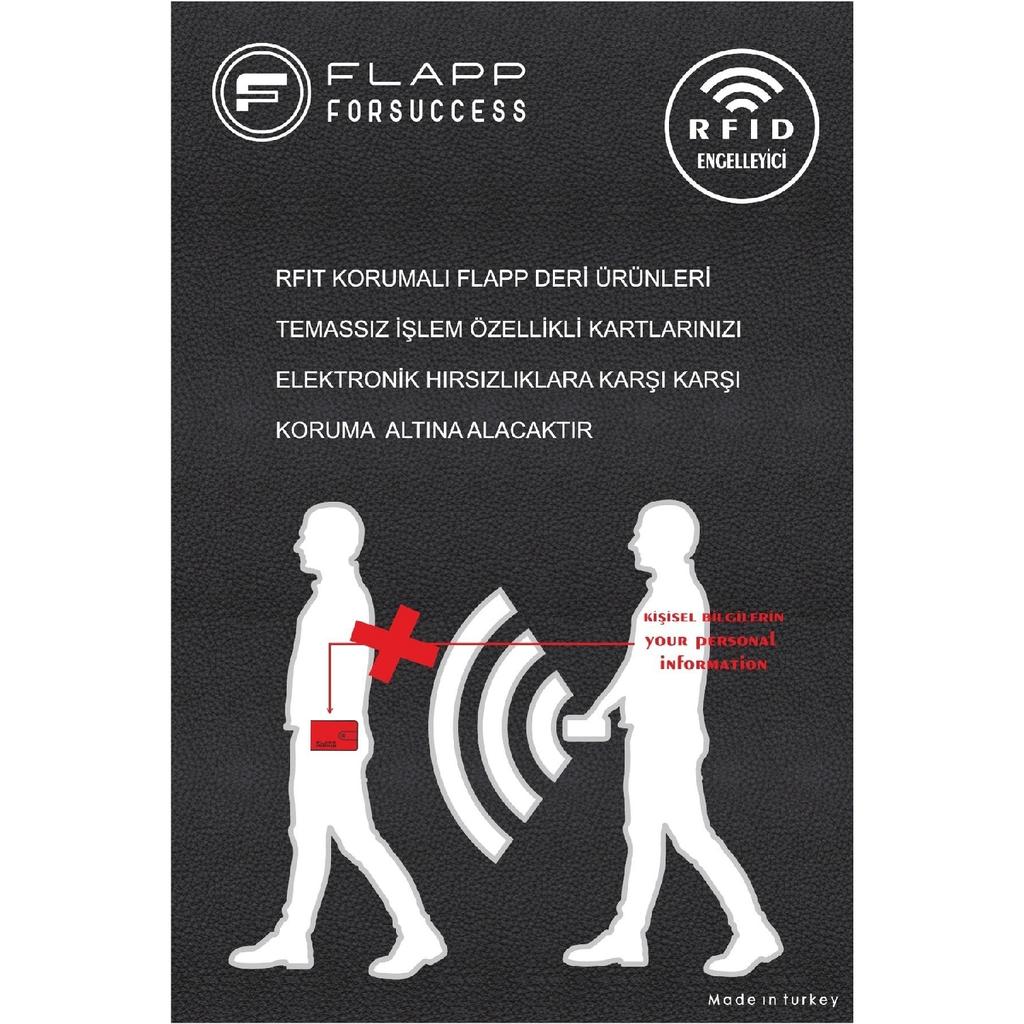 Черный кошелек Flotur из натуральной кожи с защитой от радиочастотной идентификации Flotur, держатель для карт унисекс