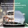 Car Cover Against Hail Windproof Car Hail Protector with Reflective Strips Thicken Hail