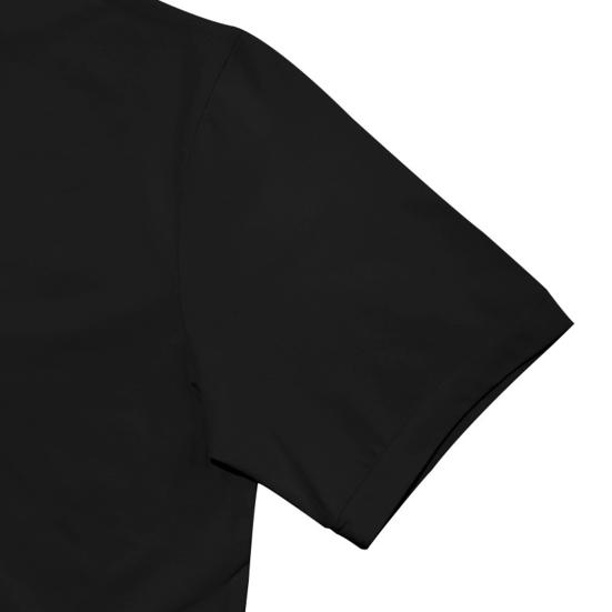 Мужская летняя футболка с полувысоким воротником, облегающая, эластичная, однотонная, с короткими рукавами, базовый слой, топ для ежедневного занятия спортом, занятий в спортзале