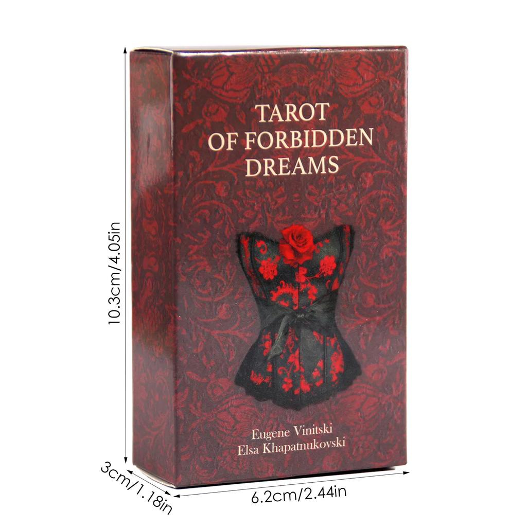 Taboo Dream Tarot Card Game English Version Guide Magic Fate Divine Oracle Карта Карты Судьба Пророчество Карта Семейная игра для сбора