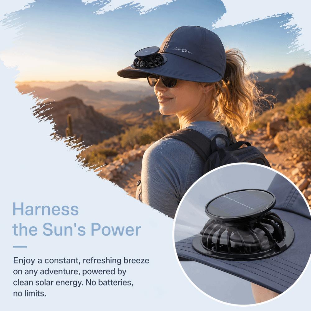 USB Charging Solar Fan Hat UV Resistant Baseball Cap New Sun Hat Summer