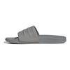 adidas Однотонные серые кроссовки унисекс Adilette Comfort Slide ID3404
