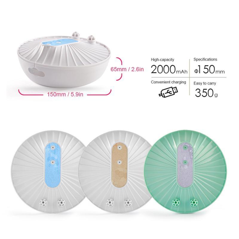 Портативная ультразвуковая мини-посудомоечная машина мощностью 12 Вт, автоматическая мойка овощей и фруктов, USB, умный дом