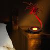 LED Facehugger Night Light Scary Alien Claws Twinkle Light Horror Light Up Facehugger Figurine Table Lamp for Home Bedroom Halloween Indoor Decor