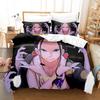 Нико Робин Комплект постельного белья Односпальный Двуспальный Full Queen King-Size Размеры Размеры Комплект постельного белья Взрослые Дети Спальня Комплекты пододеяльников 3D Печать Аниме Кровать