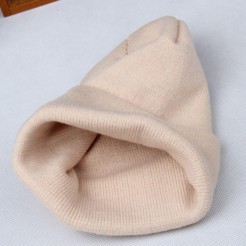 Warm Baby Knitted Hat Ear Protection Baby Beanie Cap Children's Accessories Thicken Cap Boys Girls