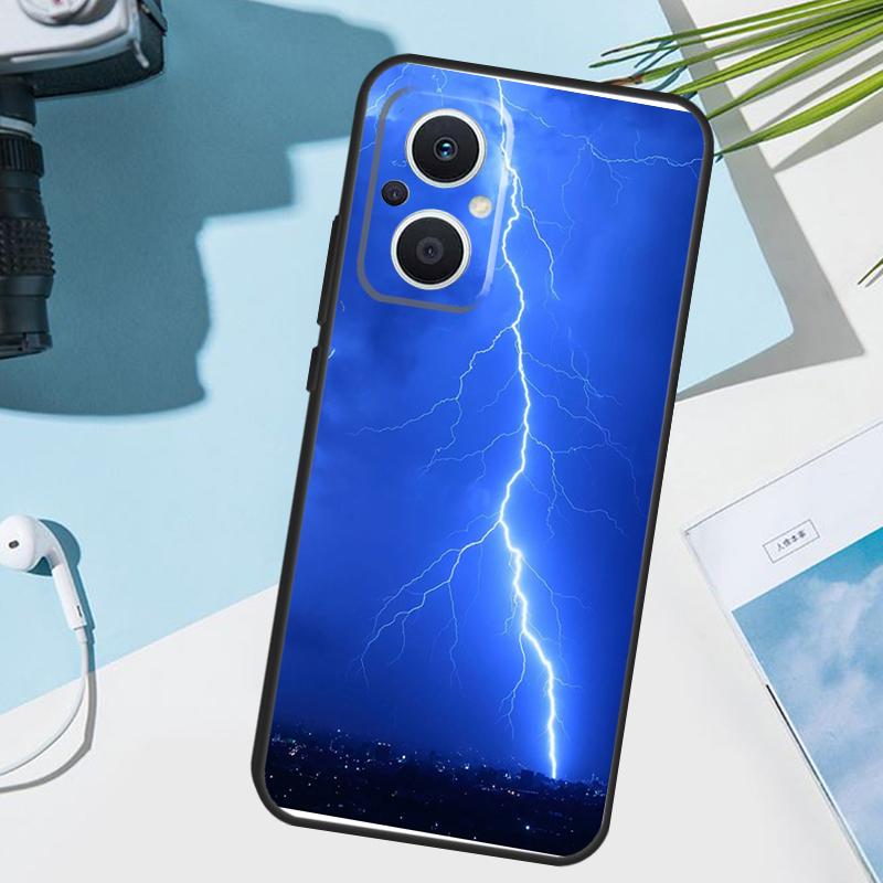 Чехол в стиле «Небесная молния» для OPPO Reno 11 12 13 14 Pro 11F 12F 13F 14F 7 8 Lite Чехол для OPPO Find X5 X6 X8 X9 Pro