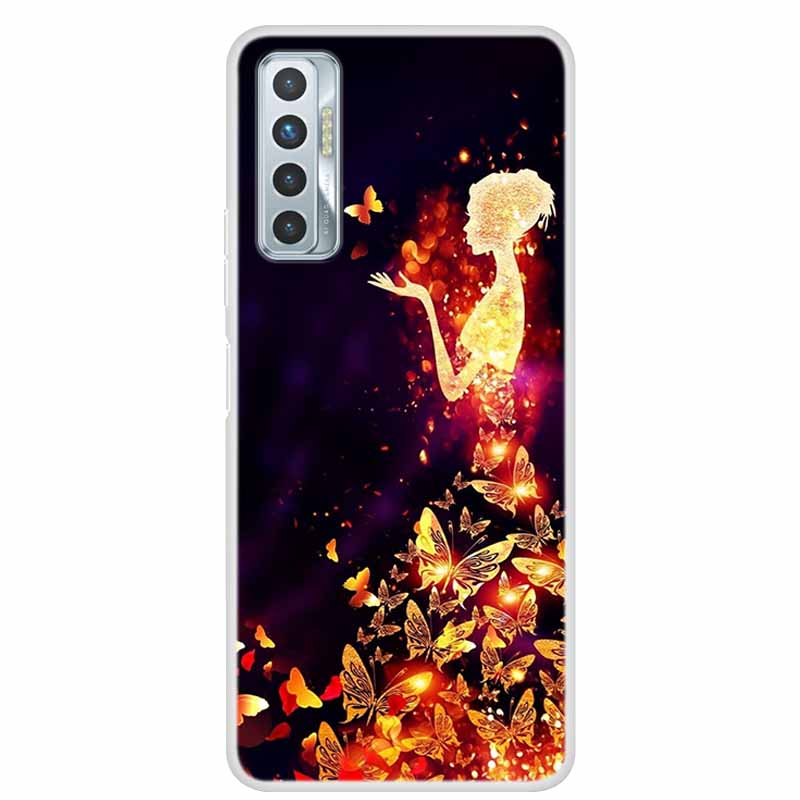 Чехол для Tecno Camon 17P Роскошный Силиконовый ТПУ Мягкий Чехол для Телефона Для Tecno Camon 17 CG7 CG6 1 7 Чехол Ударопрочный Мультяшный Funda