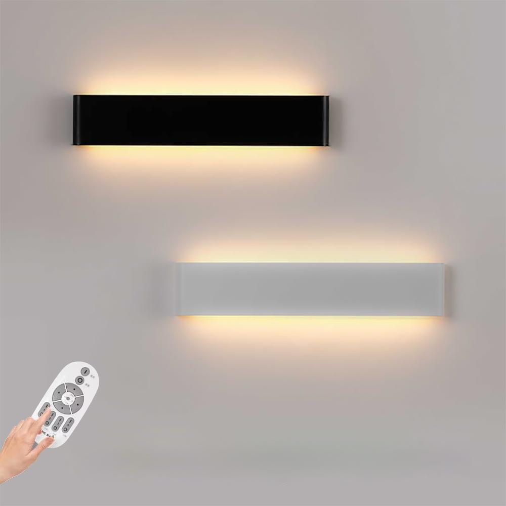 Led Wall Scon Light Dimmable Wall Lamp Living Room Bedroom Indoor Wall Light For Home Brushed Aluminum Wall lighting Fixture