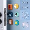 1PC Slam Stopper Pad Bumper Decorative Wall Protector Door Stopper Silicone Shock Absorber Silencer