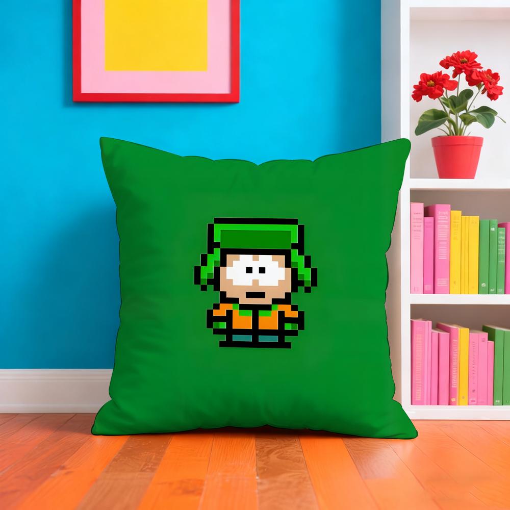 Ssouth Ppark Anime Pillow Case Pillow Case Plush Fabric Soft Double Sided Print Home Sofa High Quality Cushion