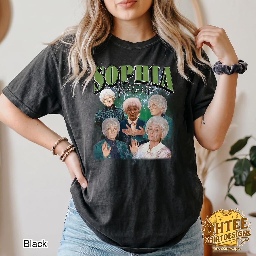 Comfort Colors Sophia Petrillo Retro Shirt, The Golden Girls Vintage T-Shirt, 80s Sitcom Graphic Tee, Classic TV Comedy Fan Gift