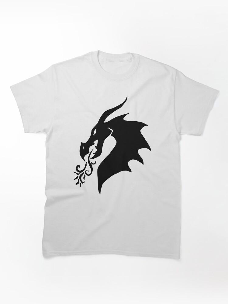 The King of Dragons Shadow Dragon by Saber Rex Classic T-Shirt