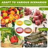 1pc/4pc Silicone Fruit And Vegetable Fresh-keeping Box, Food Storage Container Set, Portable, Stackable And Leak Proof, Keeping