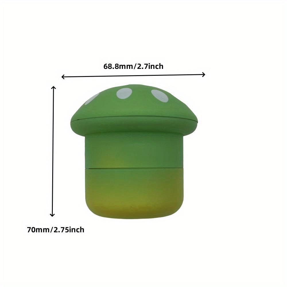 Портативная 4-слойная измельчитель для грибов и специй, цветная, прочная, из пластика и металла, идеально подходит для ежедневного использования и чистящих средств