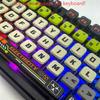 Персонализированные колпачки для клавиш Doomsday Crossing, 125 клавиш, PBT+PC, SAX, Quad, полупрозрачные, 'Pudding' для механических клавиатур с переключателями MX