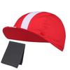 Umineko Cycling Inner Bicycle Summer Red Cap, Cap, Hat, Mesh, Breathable, Quick-Drying, Cycling,