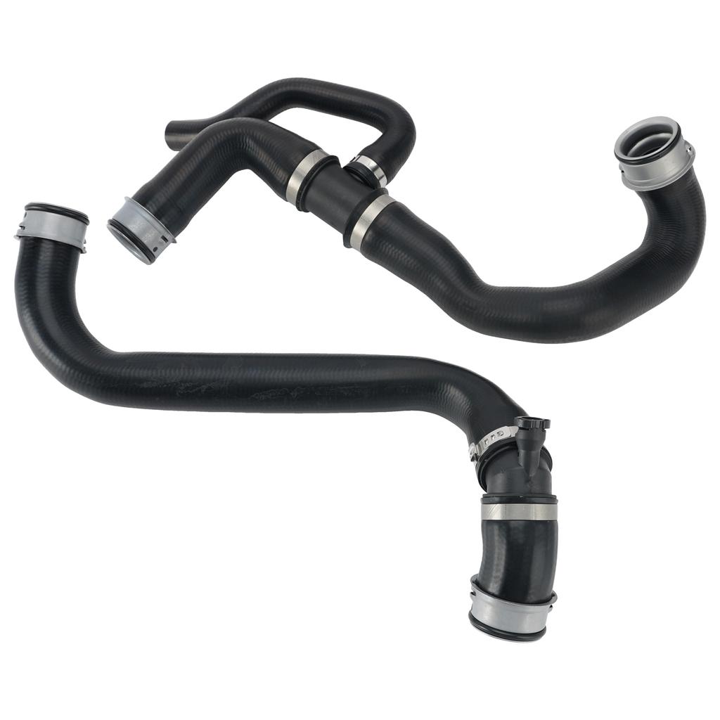 Upper+Lower Radiator Hoses Molded For Mercedes S211 W211 E350 2006-2009