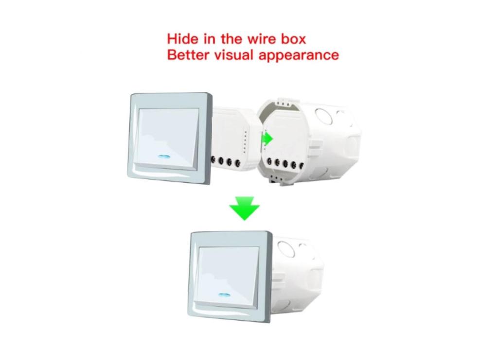 Zigbee Tuya Умное реле-выключатель 123-позиционное однофазное с нулевым проводом