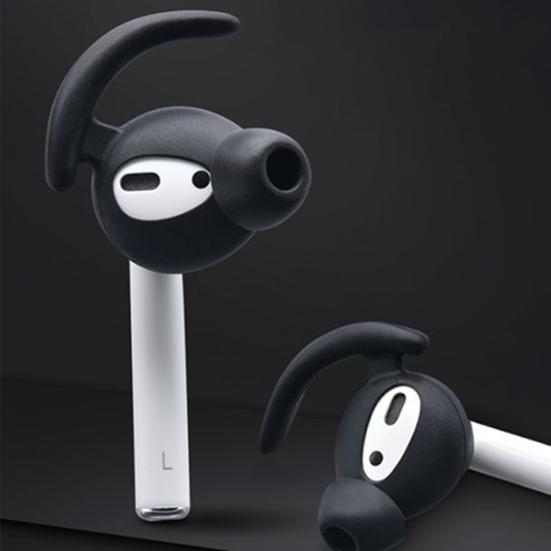 1 Pair Silicone Replacement In-Ear Eartips Cover Case for AirPods 1 2 for Ear-Pods