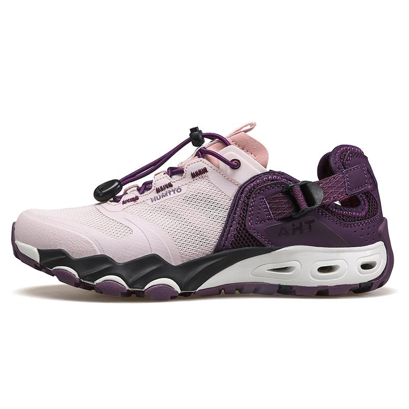 HUMTTO Дышащая походная обувь, модная быстросохнущая пляжная женская обувь, роскошные дизайнерские летние походные женские кроссовки