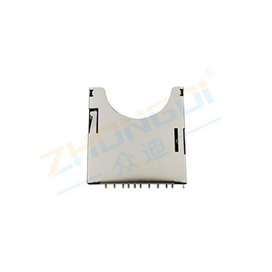 Подпружиненный стандартный слот для SD-карты SD-0503A-P