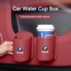 Car Door Cup Holder Drink Rack Storage Bin Auto Back Seat Cup Holder For BMW Performance F30 F20 F10 F40 E92 E91 G20 G30 G05 G06