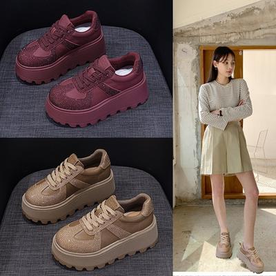 Кроссовки De Training на толстой подошве в стиле ретро, повседневная спортивная обувь для сноуборда, женская обувь