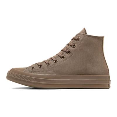 Chuck 70 Удобные высокие кеды из парусины Унисекс Кроссовки Коричневый A09821C