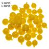 40/50Pcs 10/12MM Carp Fishing Half Floating Ball Corn Flavor Mini Soft TPR