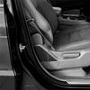 Carbon Fiber Seat Adjustment Cover Decals Accessories For Dodge Durango 2014- Car Seat Side Panel Cover Trim