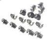 10 Pcs Hood Cable Lock Clamp For Toyota Lexus Scion Rod Holder Clip Nylon Retainer Fit Engine 90469-06005 Black Nylon Fastener