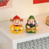 Five Wealth Gods Resin Desk Figurine for Home