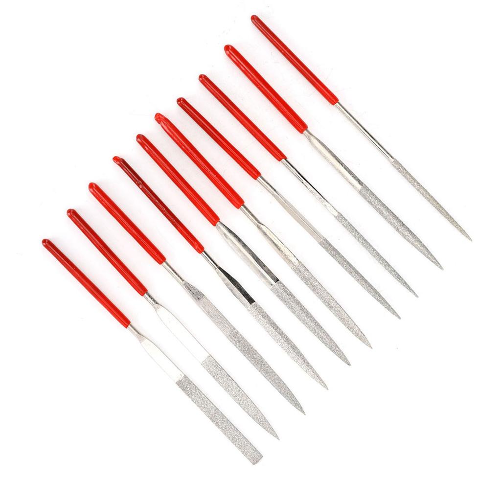 10pcs Multifunctional Precision Diamond Coated File Crafts Jewelry Modeling Tool