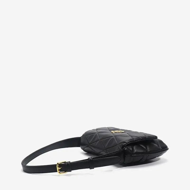 Легкая роскошная модная женская сумка, роскошная дизайнерская новая сумка через плечо, легкая сумка через плечо, кошелек с пряжкой против кражи