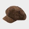LOOKING4U CARA PARK Вельветовая кепка газетчика C1 Коричневый