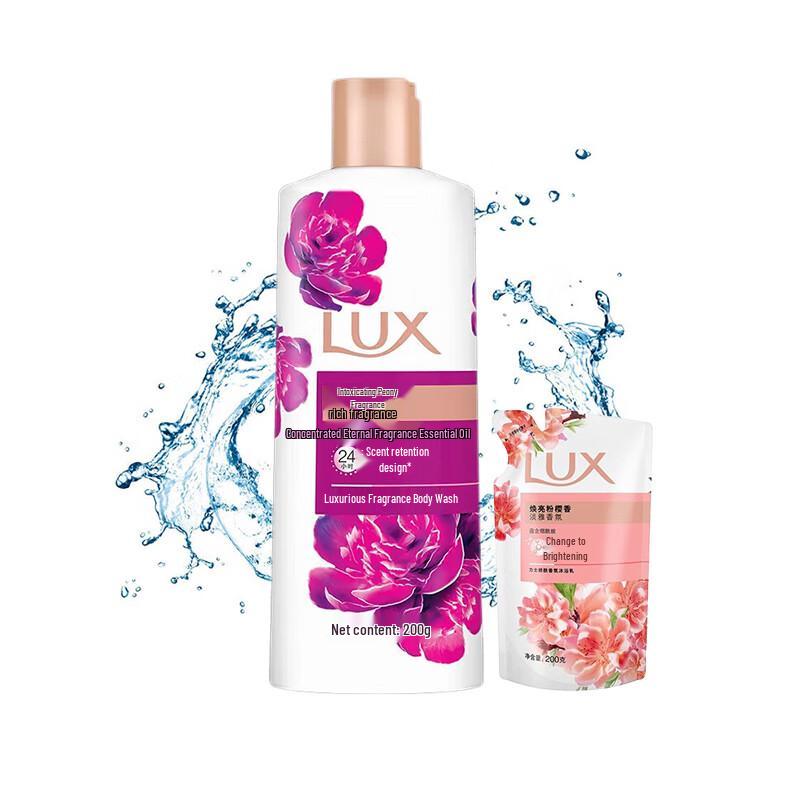 LUX Exquisite Scent Peony Body Wash Twin Pack