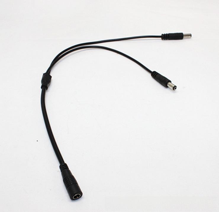 12 В двойной медный кабель питания для камер видеонаблюдения