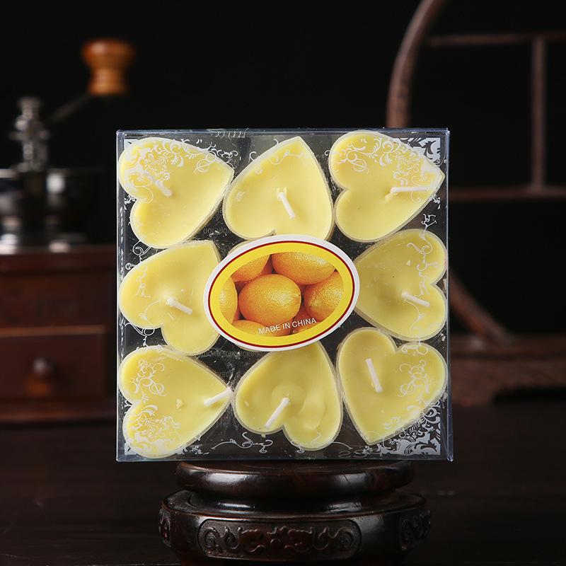 Свеча в форме сердца романтический День святого Валентина чайный воск предложение маятник маленькая свеча реквизит искусство ароматическая свеча