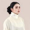 Новый Мягкий Бархатный Съемный Ложный Воротник Высокий Воротник-Чехол Розовые Стразы Воротники Водолазка Шарфы Аксессуары для Одежды 35*30См