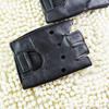 Punk Gloves Half Finger Punk PU Leather Gloves Breathable Accessories Fashion Outfits for Cycling Gym Dance Fitness Music
