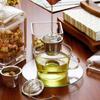 Stainless Steel Loose Tea Steeper Barrel Shaped Tea Infuser With Saucer Tea Ball  Tea Brewing