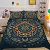 3D Mandala Printing Comforter Cover Set Double Size Polyester Duvet Cover Fashion Highend Home Bedclothes