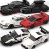 Технический Городской Скоростной Спортивный MOC Креативный Гоночный Автомобиль Строительные Блоки Гараж Carro Rennau Voiture Транспортные Средства Игрушки