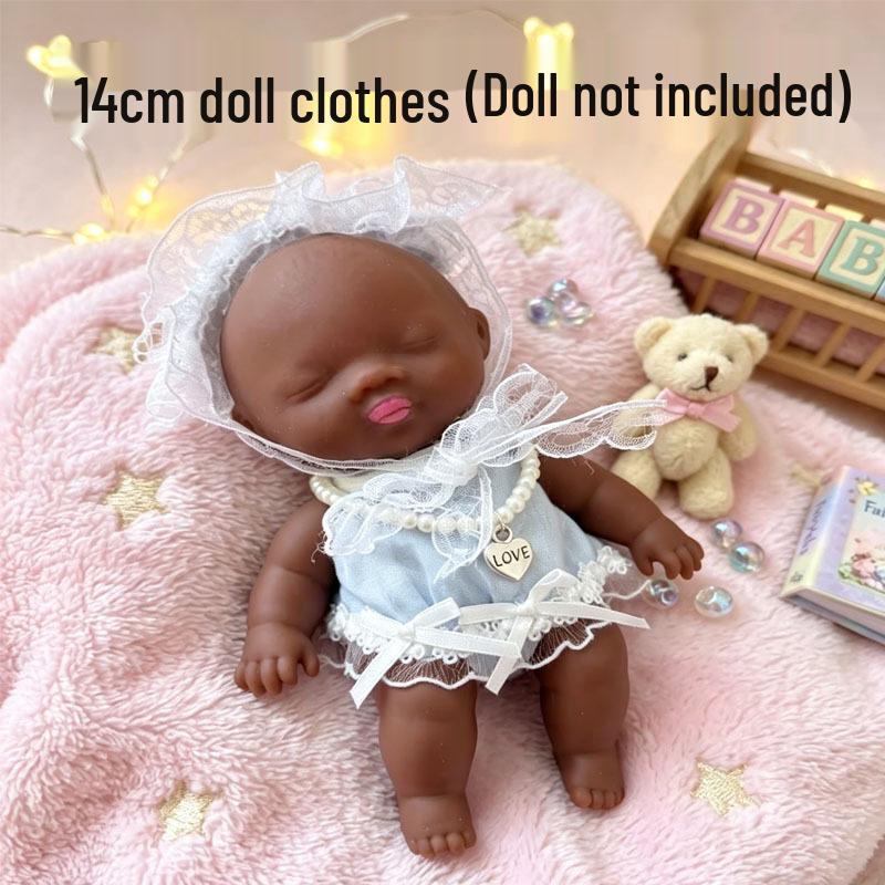 Natasha 14cm Doll Pajamas - Cute Animal Princess Outfit for Black Dolls