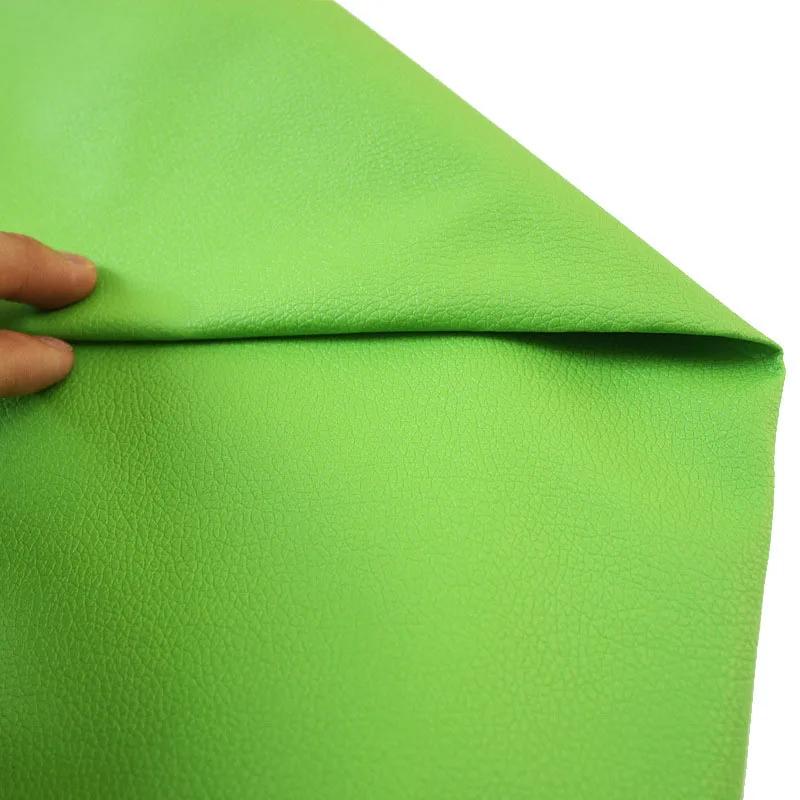 100x140cm Litchi PU Leatherette Faux Synthetic Leather Fabric for Sewing Bow Bag Brooches Sofa Car DIY Handwork Material Sheets