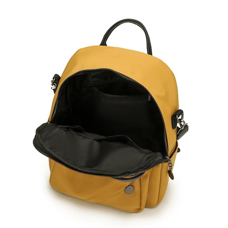 Антикражный Трансформируемый Рюкзак Женский Нейлоновый Дорожный Daypack Повседневная Сумка Через Плечо Сумка-Кошелек