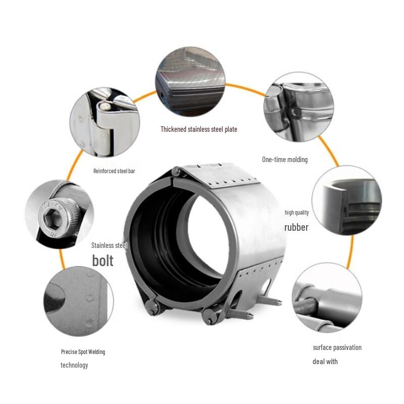 Stainless Steel Pipe Repair Clamp