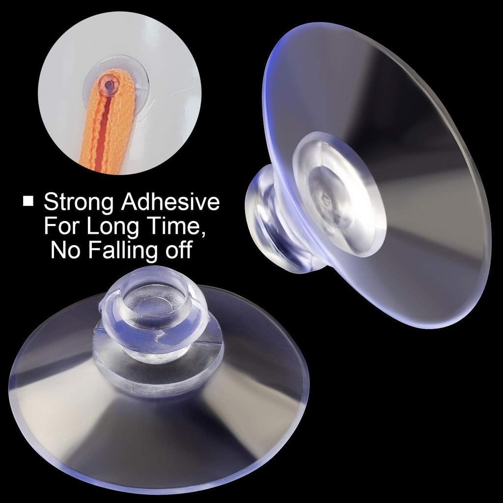 50/2 шт. Прозрачные крючки-присоски с грибовидной головкой, присоски, органайзеры для дома, подвесные присоски, крючок, декор для окна автомобиля, присоски