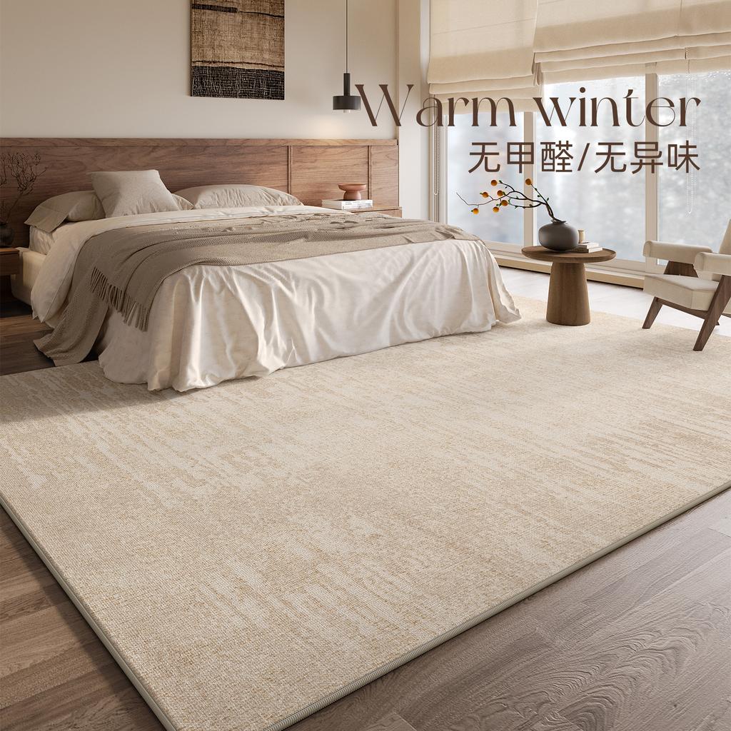 Большие ковры для гостиной, декор спальни во французском стиле, плюшевый ковер, толстый ковер для лаунжа, моющийся коврик для пола, домашний пушистый мягкий ковер